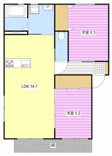 アンジュ【2階】の間取り