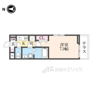 メゾンド・ローズ【2階】の間取り