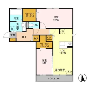 セレーノT 1【3階】の間取り