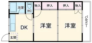 EastPost黒野【3階】の間取り