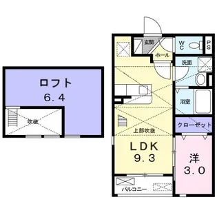 フィオレ・コートIII【2階】の間取り