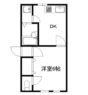 ウイング古屋パートII【3階】の間取り