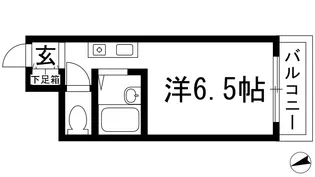 メゾン小花【2階】の間取り