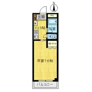 浮島ハイム【2階】の間取り