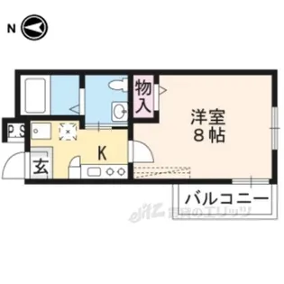 アークリード洛北【2階】の間取り
