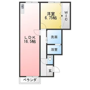 Soleil神野【1階】の間取り