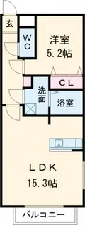 コッコラーレ【1階】の間取り