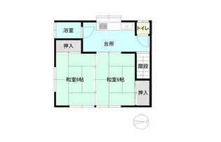 いつき荘【2階】の間取り