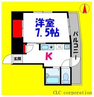 ユウハイムI【3階】の間取り