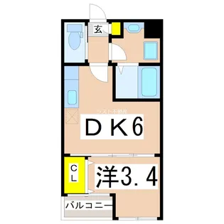 AriesI【1階】の間取り