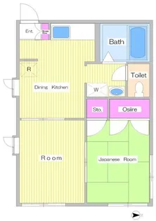 ドミールカズ【1階】の間取り