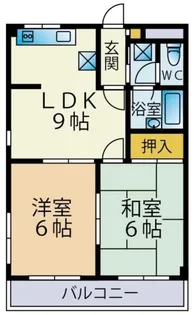 鵜の森ビル【3階】の間取り