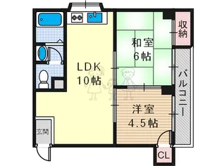 ドムス河堀口【7階】の間取り