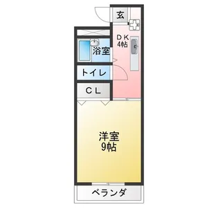 ヒルトップ・ヴィラ【1階】の間取り
