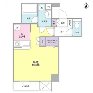 ロイヤルステージ目白【1階】の間取り