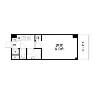 湖山ヒルズ【4階】の間取り