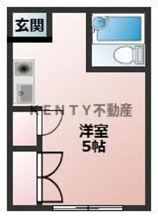ウイング大崎【1階】の間取り