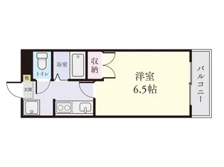 ブルースター上本町【5階】の間取り
