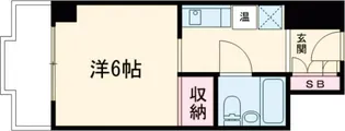 ウエストハウスIN Lani【7階】の間取り