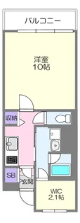 メトロ中野新橋マンションB【3階】の間取り