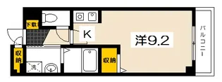 グラディオ屋代II【3階】の間取り
