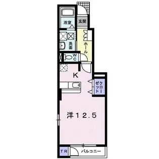 ミラージュA【1階】の間取り