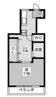 セントラルハイム【4階】の間取り