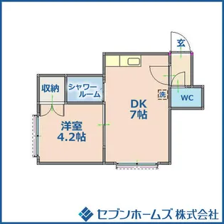 グリーングラス宮の森【3階】の間取り
