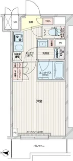 ルーブル本羽田【7階】の間取り