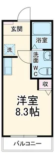アールドヴィーヴル【2階】の間取り