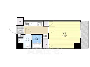 RELUXIA CITY東向島【6階】の間取り