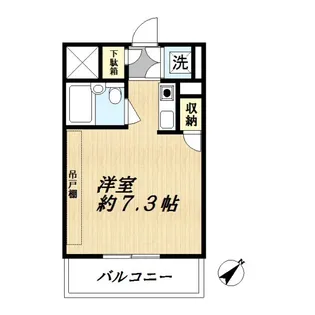 ジュネス市ヶ尾【4階】の間取り