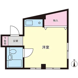 プチメゾン光明【3階】の間取り