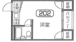 メゾン・プラージュ【2階】の間取り