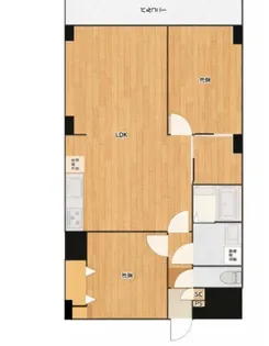 八王子元横山町マンション【2階】の間取り