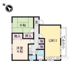 ルシオール2【2階】の間取り