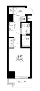 プレール・ドゥーク北新宿【2階】の間取り