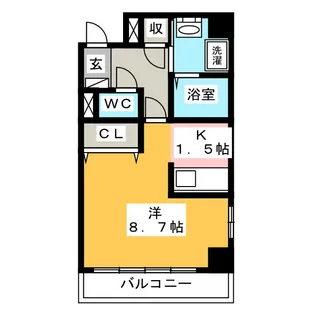 ベル アンジュ【2階】の間取り