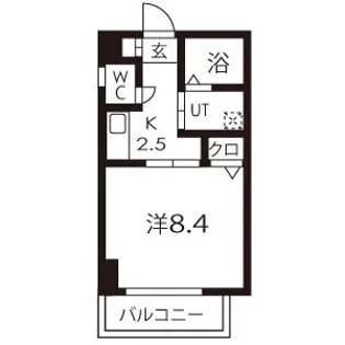 Field Village Sasashima【7階】の間取り