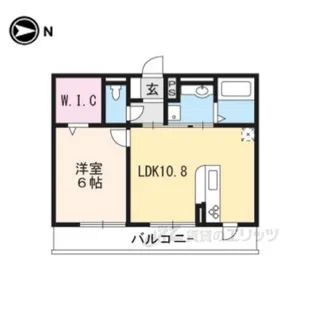 ノイエ南草津【3階】の間取り