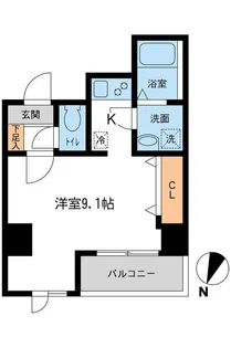 アテッサ吉野町【7階】の間取り
