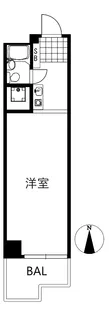 ヴェルドール王子公園【5階】の間取り