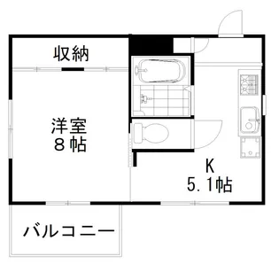 KOHRIN春日森【1階】の間取り