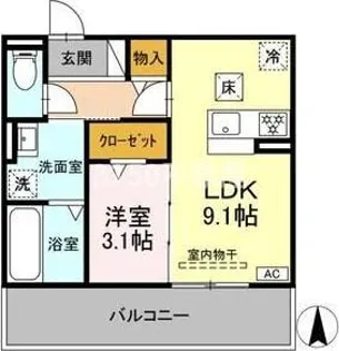 Grand(グラン)【1階】の間取り