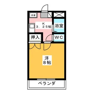 フォレストハイツ独楽(こま)【4階】の間取り