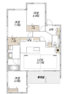 MAISON碧【1階】の間取り
