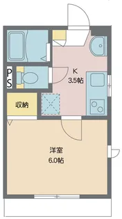 サクラソウ戸田【1階】の間取り
