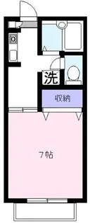 サンセールコーポM B棟【1階】の間取り