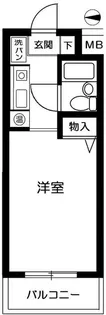 マリオン草加【2階】の間取り