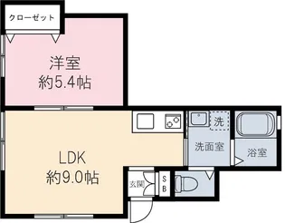 NestR【1階】の間取り
